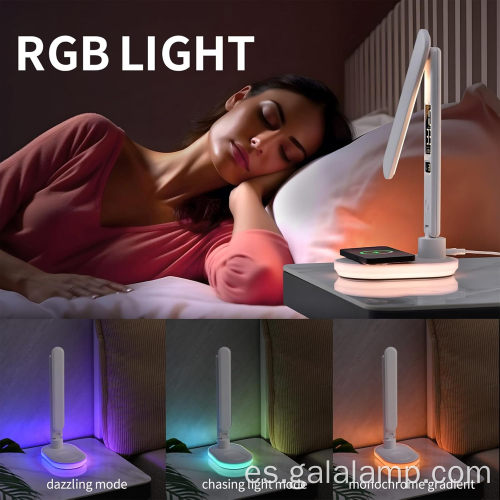 Luz de escritorio colorida RGB ajustable